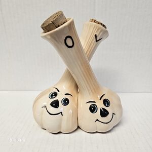 Vintage Anthropomorphic Ceramic Oil/Vinegar Dispenser